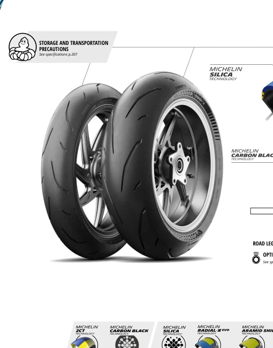 Michelin Power GP 2 190/50ZR17 TL – bagdæk
